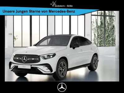 Gebraucht Mercedes GLC450 AMG 367 PS (269 kW) 2025 Unilack polarweiß Coupé