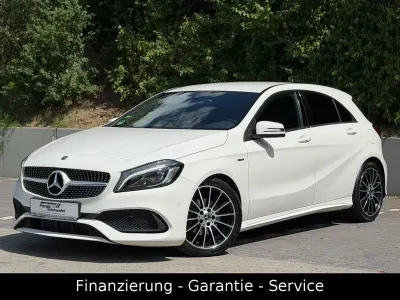 Gebraucht Mercedes A180 AMG line 122 PS (89 kW) 2017 Weiß Kleinwagen