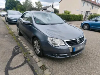 Gebraucht VW Eos 122 PS (89 kW) 2009 Grau Cabrio