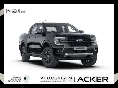 Ny Ford Ranger Wildtrack 205 HK (150 kW) 2026 Sort Pickup / Ladvogn