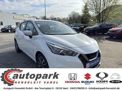 Gebraucht Nissan Micra N-Way 71 PS (52 kW) 2018 Weiß (metallic) Kleinwagen