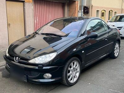 gebraucht Peugeot 206 CC Platinum TÜV neu Alufelgen Leder