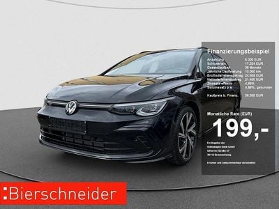 Gebraucht VW Golf VIII R-line 131 PS (96 kW) 2024 Schwarz Kombi