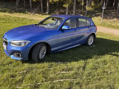 Usata BMW 118 M Sport 136 CV (100 kW) 2016 Blu Utilitaria