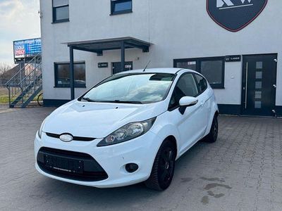 Gebraucht Ford Fiesta Trend 82 PS (60 kW) 2009 Weiß Kleinwagen