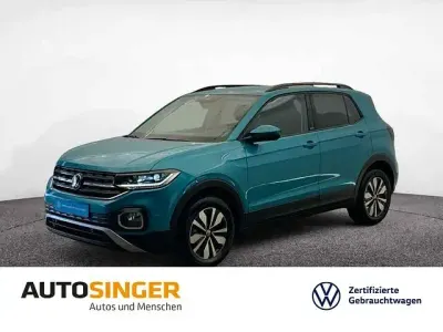 Gebraucht VW T-Cross Move 110 PS (80 kW) 2023 Makenatürkis metallic SUV