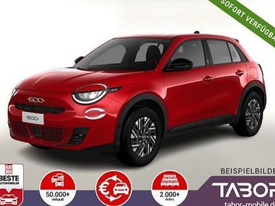 Passione rot Gebraucht 2024 Fiat 600E Red SUV | 23.888 € (Superpreis)