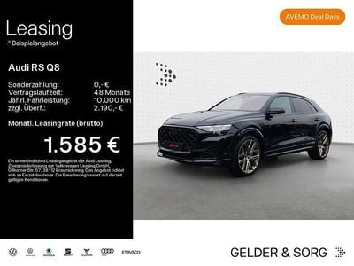 Neu Audi RS Q8 Performance 640 PS (470 kW) 2026 Mythosschwarz metallic SUV