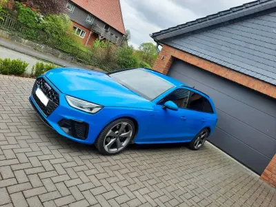 Gebraucht Audi A4 S-Line 204 PS (150 kW) 2022 Blau Limousine