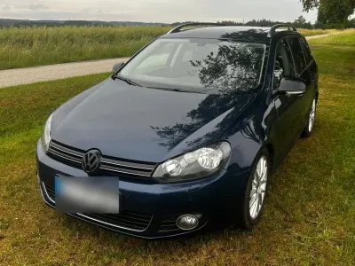 Gebraucht VW Golf VI Style 140 PS (102 kW) 2012 Blau Kombi