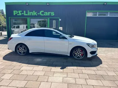 Gebraucht Mercedes CLA45 AMG AMG 360 PS (264 kW) 2014 Calcitweiss/zirrusweiss Coupé