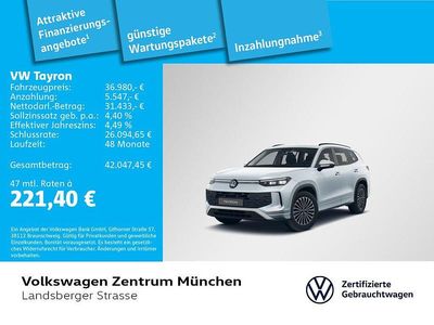 Second-hand VW Tayron Life 150 CP (110 kW) 2025 Argintiu SUV