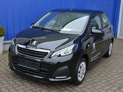 Gebraucht Peugeot 108 Active 69 PS (50 kW) 2016 Schwarz metallic Kleinwagen