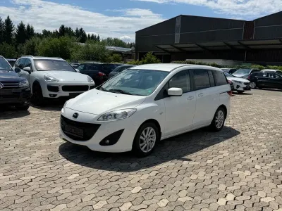 Gebraucht Mazda 5 150 PS (110 kW) 2010 Weiß Van / Kleinbus