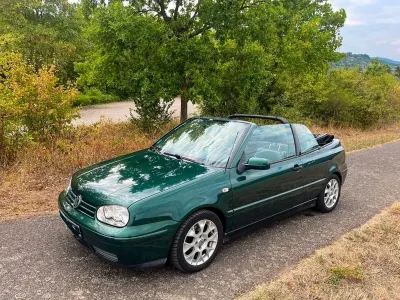 Gebraucht VW Golf Cabriolet 116 PS (85 kW) 2002 Grün Cabrio
