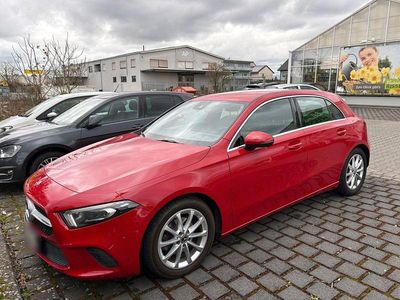 Usata Mercedes A180 Sportline 136 CV (100 kW) 2019 Rosso Berlina