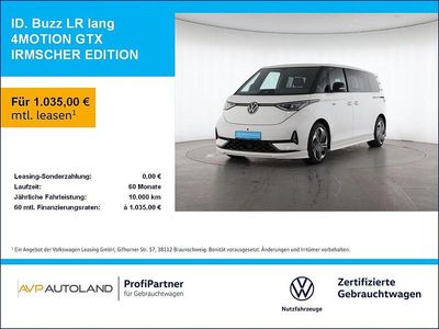 Neu VW ID. Buzz GTX 250 kW (340 PS) 2026 Candy weiss Van / Kleinbus
