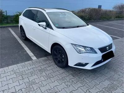 Używany Seat Leon 118 KM (86 kW) 2015 Biały Kombi