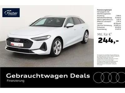 Gebraucht Audi A5 Ambiente 204 PS (150 kW) 2025 Gletscherweiß metallic Kombi
