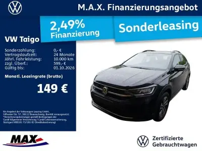 Gebraucht VW Taigo Life 116 PS (85 kW) 2025 Schwarz SUV