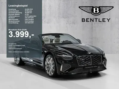Neu Bentley Continental Mulliner 782 PS (575 kW) 2025 Midnight emerald Cabrio