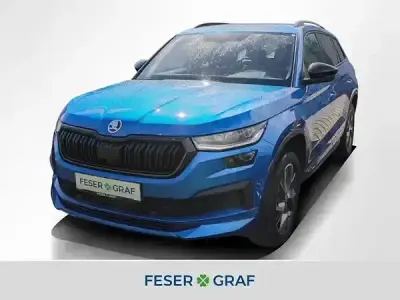 Gebraucht Skoda Kodiaq SportLine 200 PS (147 kW) 2023 Raceblau metallic SUV