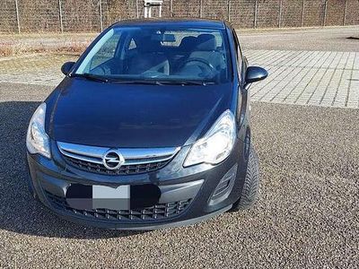 Gebraucht Opel Corsa Eco 69 PS (50 kW) 2012 Schwarz Kleinwagen