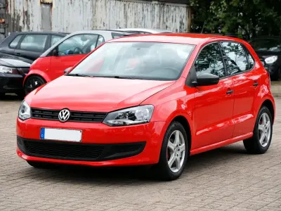 Gebraucht VW Polo 60 PS (44 kW) 2009 Rot Kleinwagen