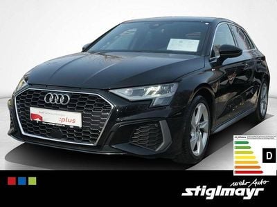 Brugt Audi A3 S-Line 150 HK (110 kW) 2023 Sort Sedan
