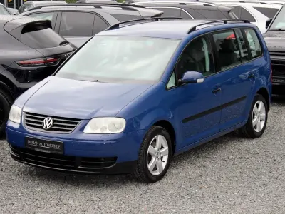 Gebraucht VW Touran Basis 102 PS (75 kW) 2005 Blau Van / Kleinbus