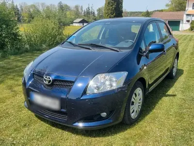 Gebraucht Toyota Auris 97 PS (71 kW) 2007 Blau Kleinwagen