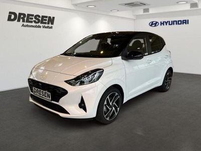 Atlas white/ phantom black / s Gebraucht 2024 Hyundai i10 Prime Kleinwagen | 18.890 € (Fairer Preis)