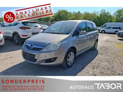 Gebraucht Opel Zafira Edition 116 PS (85 kW) 2008 Silber Van / Kleinbus
