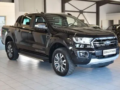 Brugt Ford Ranger Wildtrack 212 HK (155 kW) 2022 Sort Pickup / Ladvogn