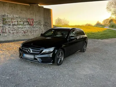 Gebraucht Mercedes C250 AMG line 204 PS (150 kW) 2015 Schwarz Kombi