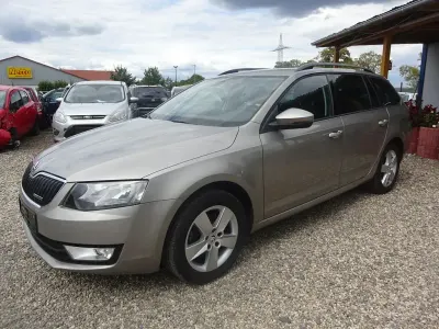 Gebraucht Skoda Octavia GreenLine 110 PS (80 kW) 2014 Beige Kombi