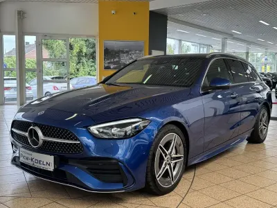 Gebraucht Mercedes C300 AMG line 265 PS (194 kW) 2023 Blau Limousine