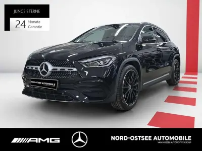 Gebraucht Mercedes GLA250 AMG 224 PS (164 kW) 2021 Metalliclack kosmosschwarz SUV