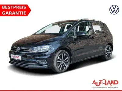 Gebraucht VW Golf Sportsvan IQ Drive 131 PS (96 kW) 2019 Schwarz Van / Kleinbus