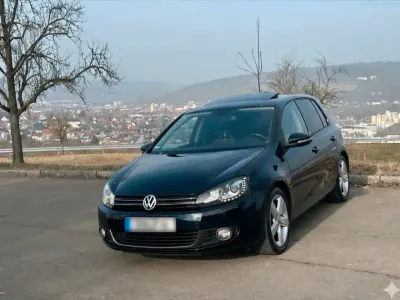 Gebraucht VW Golf VI Match 105 PS (77 kW) 2011 Blau Kleinwagen