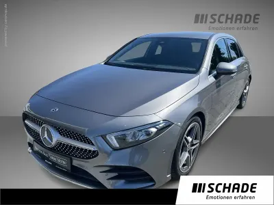 Gebraucht Mercedes A200 AMG line 163 PS (119 kW) 2019 Metalliclack mountaingrau