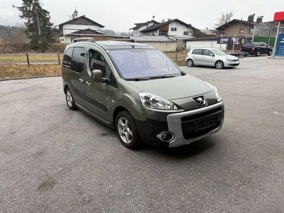 Gebraucht Peugeot Partner Tepee 109 PS (80 kW) 2009 Grün Van / Kleinbus