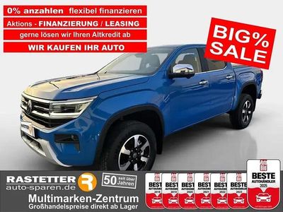 Ny VW Amarok Style 205 HK (150 kW) 2025 Blå Pickup / Ladvogn