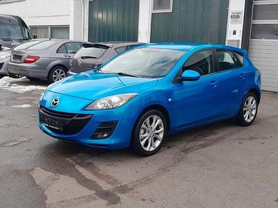 Gebraucht Mazda 3 High 105 PS (77 kW) 2009 Blau Limousine