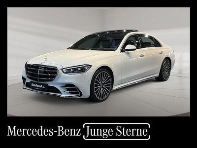 Manufaktur lack manufaktur opalithweiss bright Gebraucht 2024 Mercedes S580 AMG Limousine | 112.504 €