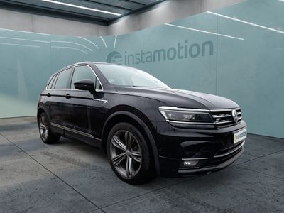 Schwarz Gebraucht 2020 VW Tiguan Highline SUV | 25.888 € (Fairer Preis)