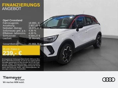 Usata Opel Crossland X GS Line 131 CV (96 kW) 2023 Bianco SUV
