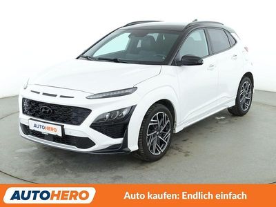 Gebraucht Hyundai Kona N Line 120 PS (88 kW) 2021 Weiß SUV