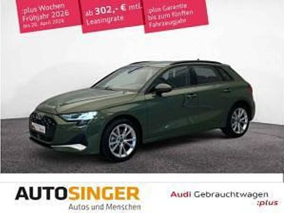 Gebraucht Audi A3 Advanced Plus 150 PS (110 kW) 2024 Grün (distriktgrün metallic) Limousine
