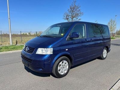Second-hand VW T5 Comfortline 131 CP (96 kW) 2005 Albastru Van